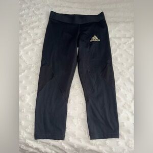 Adidas Women’s Cropped Black Leggings